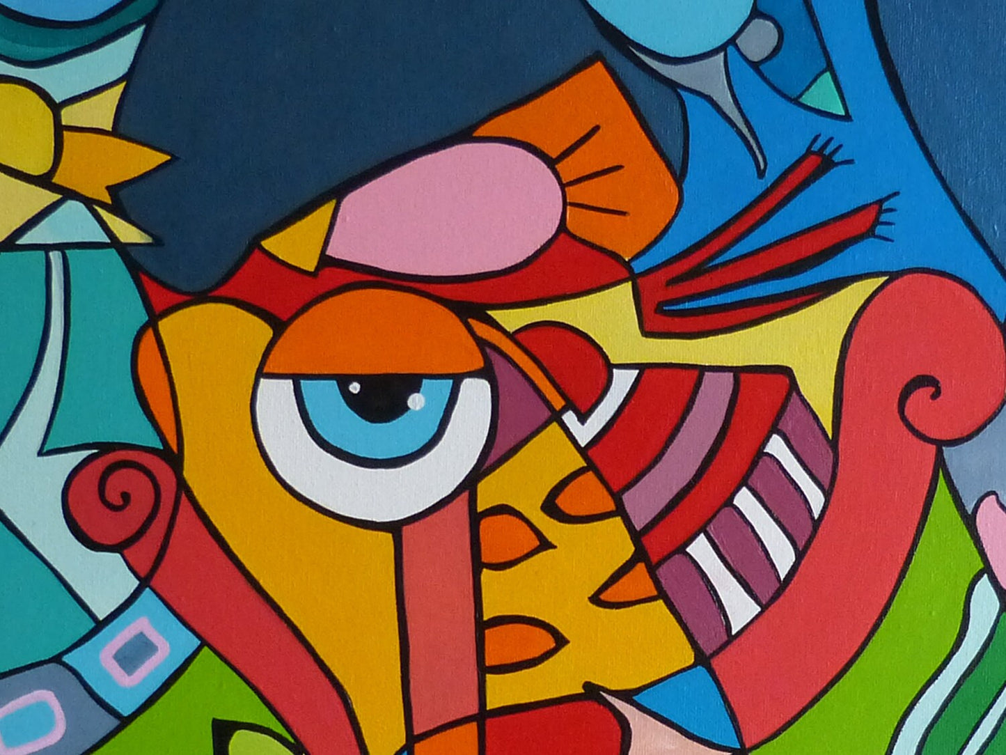 Xochipilli 40 cm x 40cm x 3 cm