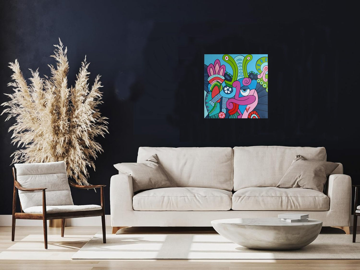 Chalchiuhtlicue 40 cm x 40cm