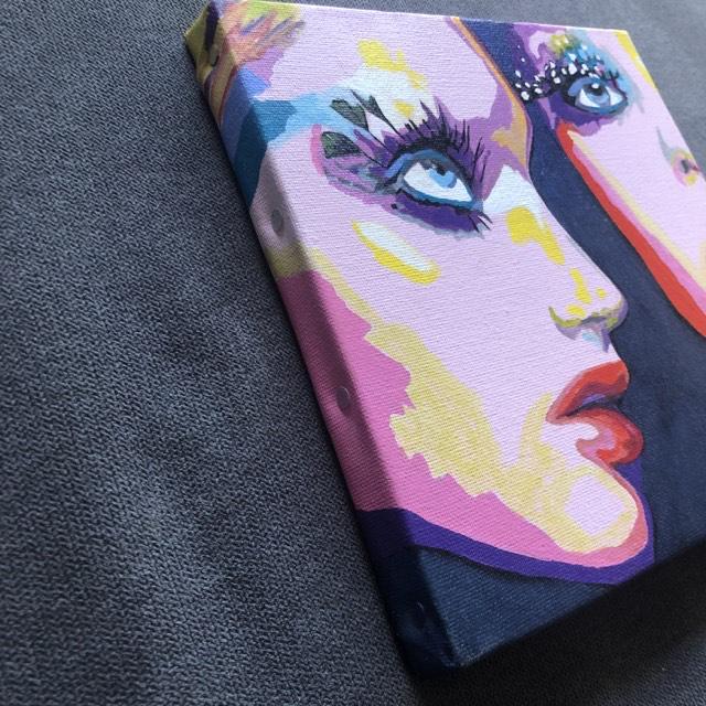 Portrait Pop 20 cm x 20 cm x 1,5 cm
