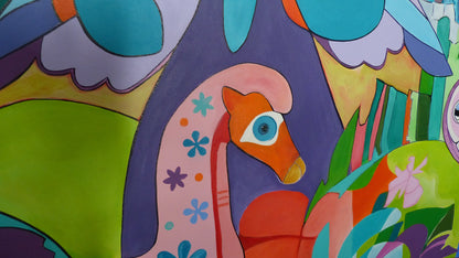 Nouchka -  80 cm x 80cm