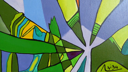 L'orgueil  100 cm x 100cm x 1,5 cm