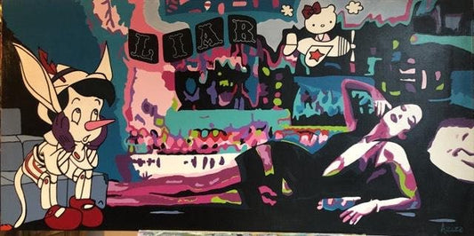 Hello kitty - 120 cm x 60cm x 1,5 cm