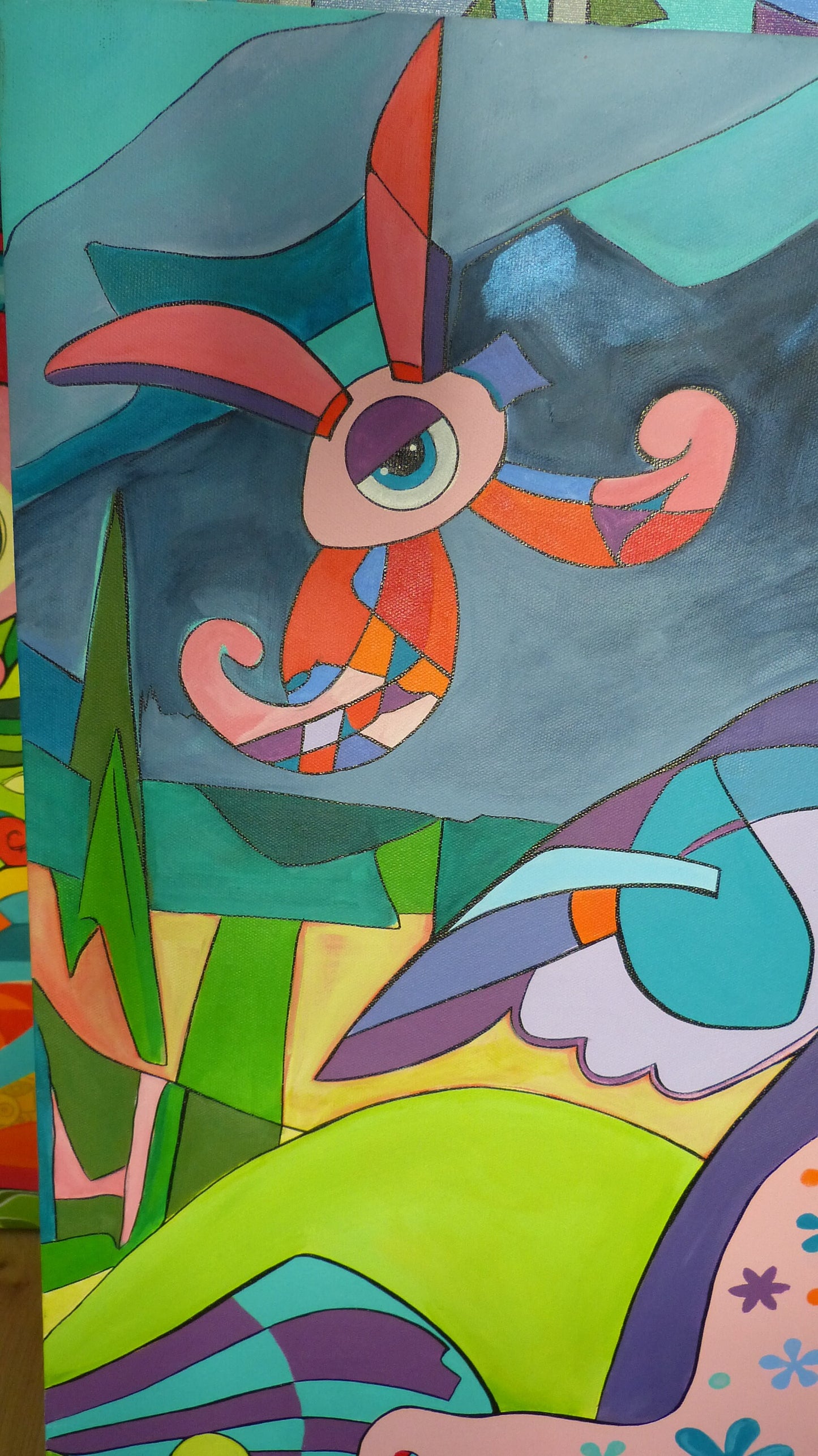 Nouchka -  80 cm x 80cm