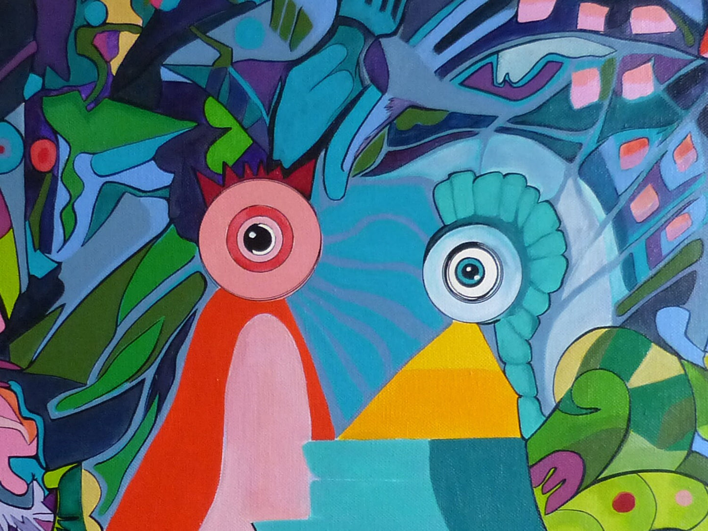 Confidences  - 50 cm x 50 cm