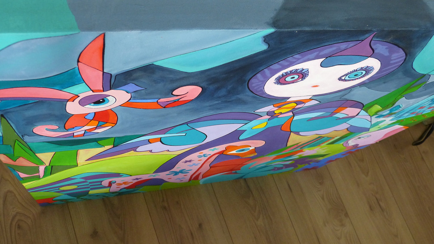 Nouchka -  80 cm x 80cm