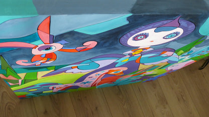 Nouchka -  80 cm x 80cm