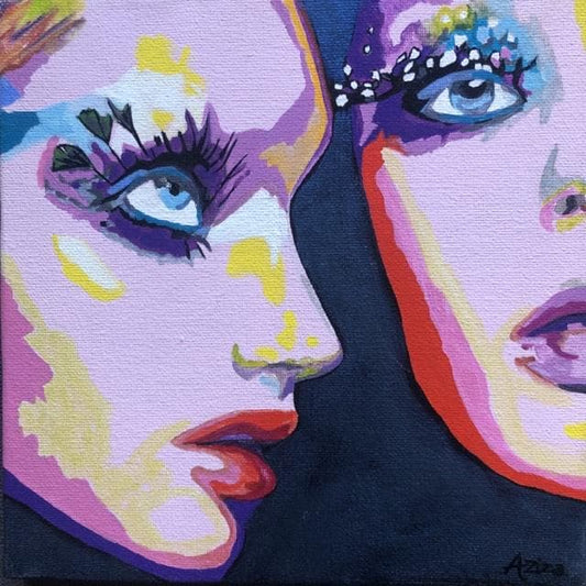 Portrait Pop 20 cm x 20 cm x 1,5 cm