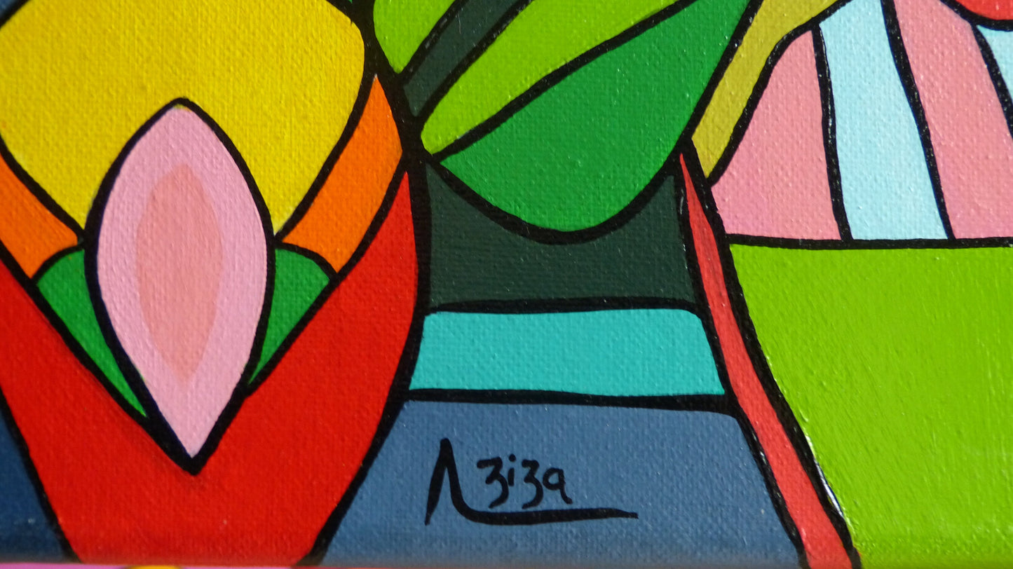 Tlahuizcalpantecuhtli - 40 cm x 40cm x 3 cm