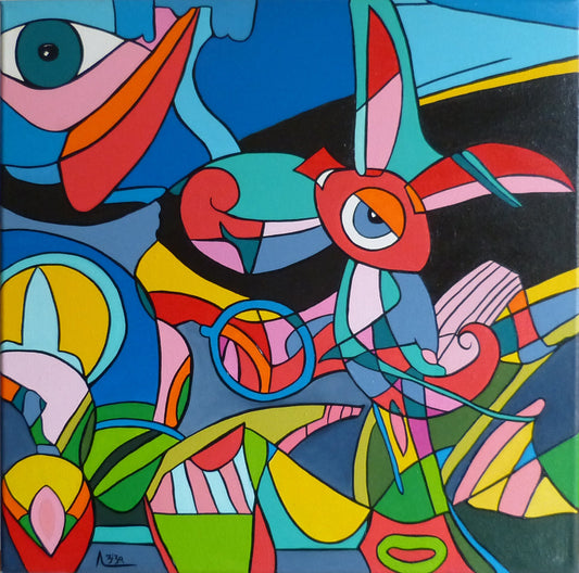 Quauitlicac 40 cm x 40cm